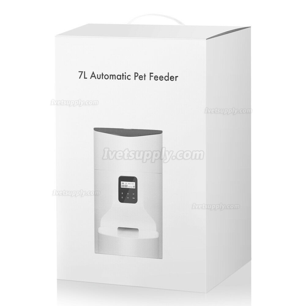 7L Automatic Cat Feeder - WiFi Enabled Pet Food Dispenser for Cat and Dog Auto